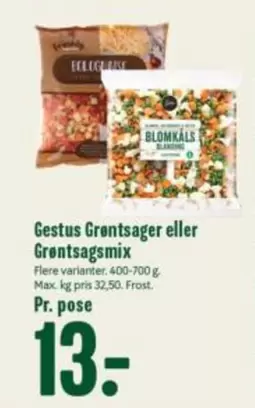 Grøntsager eller Grøntsagsmix