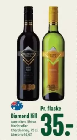 Shiraz Merlot eller Chardonnay