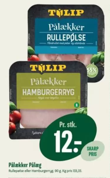 RULLEPØLSE or HAMBURGERRYG