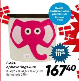 Opbevaringskurv