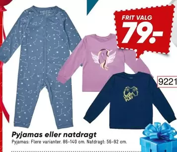 Pyjamas eller natdragt