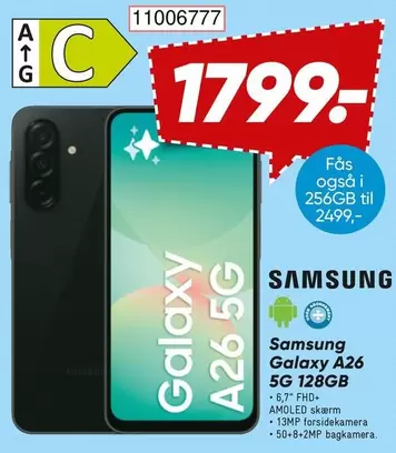 Galaxy -  A26 5G 128GB