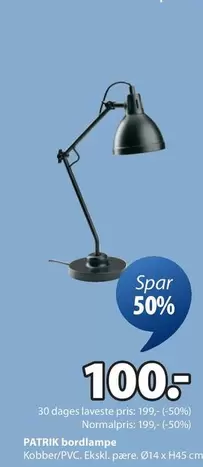 Bordlampe