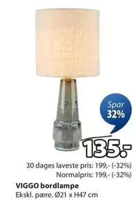 VIGGO bordlampe