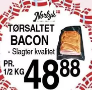 TØRSALTET BACON