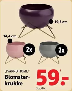 Blomsterkrukke