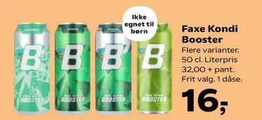 Faxe - Booster