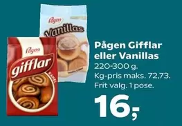 Gifflar eller Vanillas