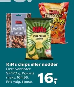 chips eller nødder