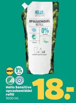 Opvaskemiddel Refill