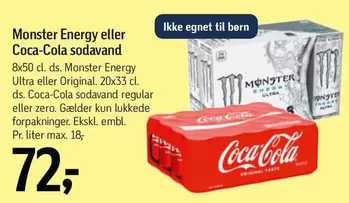 Coca Cola - Energy eller sodavand