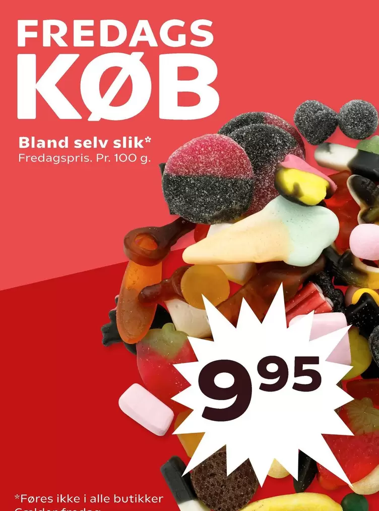 Bland selv slik