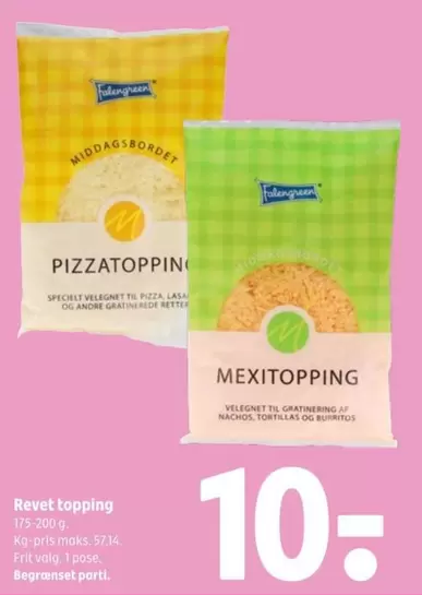 Revet topping