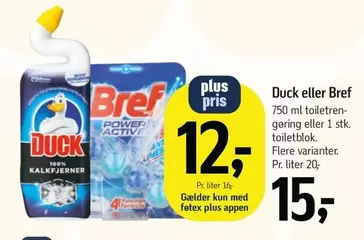 Duck eller Bref