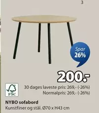 NYBO sofabord