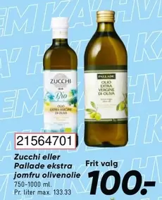 Bio - Zucchi eller Pallade ekstra jomfru olivenolie