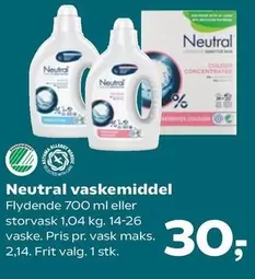 Vaskemiddel