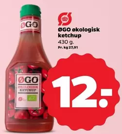 økologisk ketchup