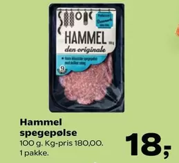 Den - spegepølse