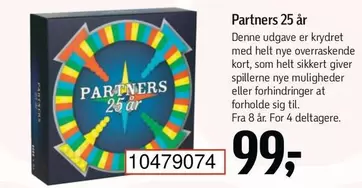 Kort - Partners 25 år