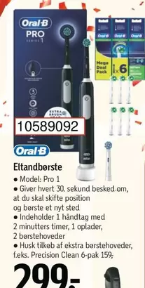 Oral B - Eltandbørste