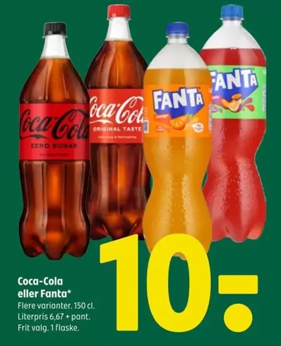 Coca Cola - Coca-Cola eller Fanta
