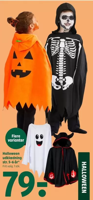 Halloween udklædning