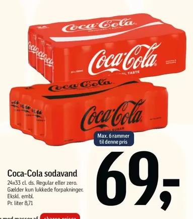 Coca Cola - Sodavand