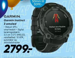 Atm - Garmin Instinct 3 amoled