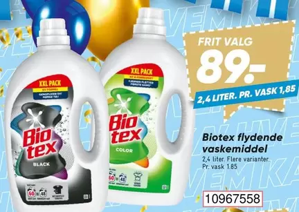 Bio - Flydende Vaskemiddel