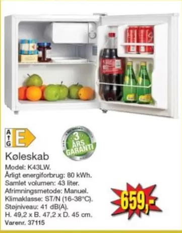 Køleskab