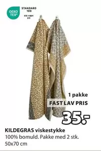 KILDEGRAS viskestykke