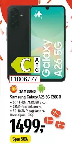 Galaxy -  A26 5G 128GB