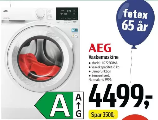 Vaskemaskine LR722686A