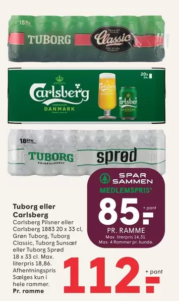 Carlsberg - Tuborg eller