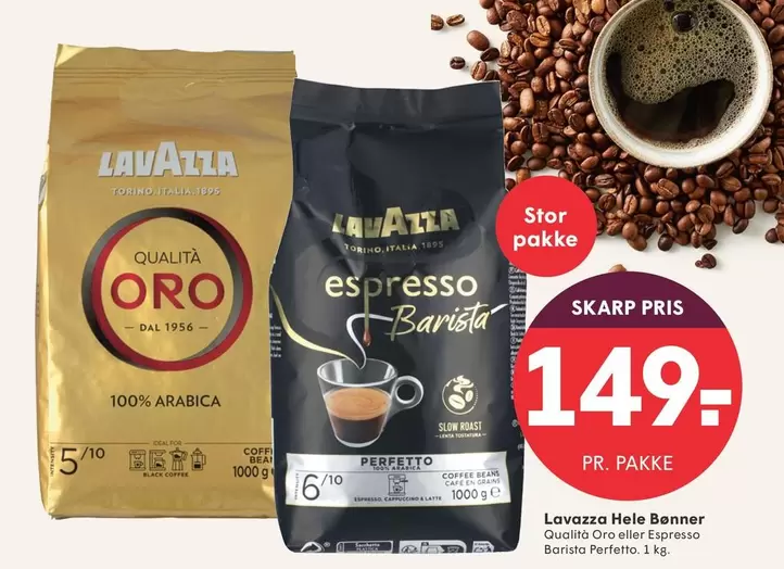 Hele Benner Qualita Oro eller Espresso Barista Pertemo