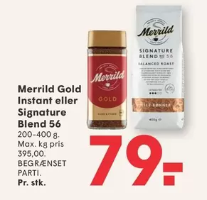 Gold Instant eller Signature Blend 56