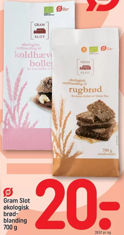 ekologisk brødblanding