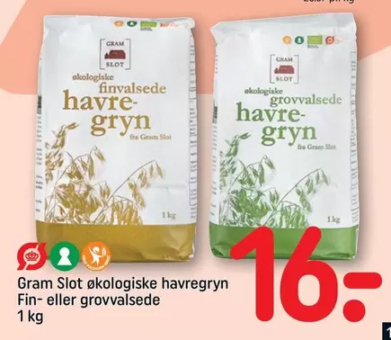 økologiske havregryn