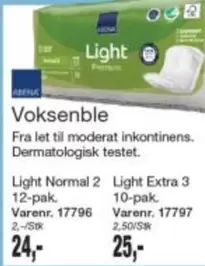 Light Normal 2, Light Extra 3