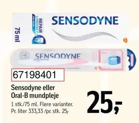 Oral B - Mundpleje