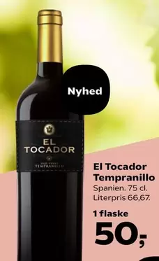 El Tocador Tempranillo