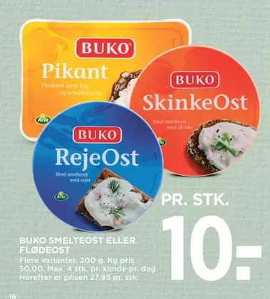 Arla - SMELTEOST ELLER FLØDEOST