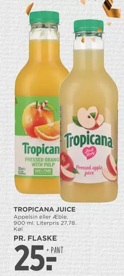 JUICE Appelsin eller Æble