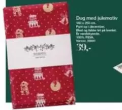 Dug med julemotiv