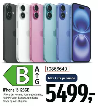 iPhone 16 128GB