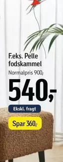 Pelle fodskammel