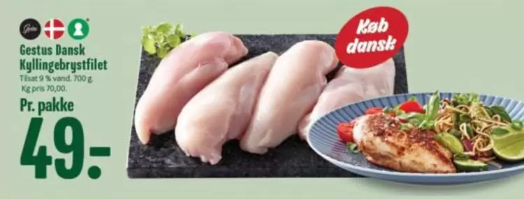 Gestus Dansk Kyllingebrystfilet