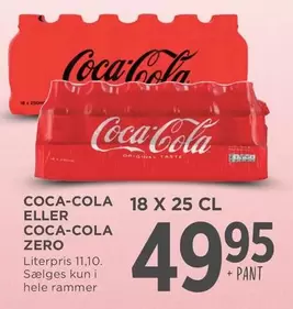 Coca Cola - COCA-COLA ELLER COCA-COLA ZERO