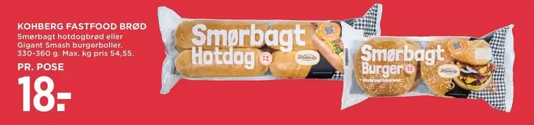 Fastfood brød